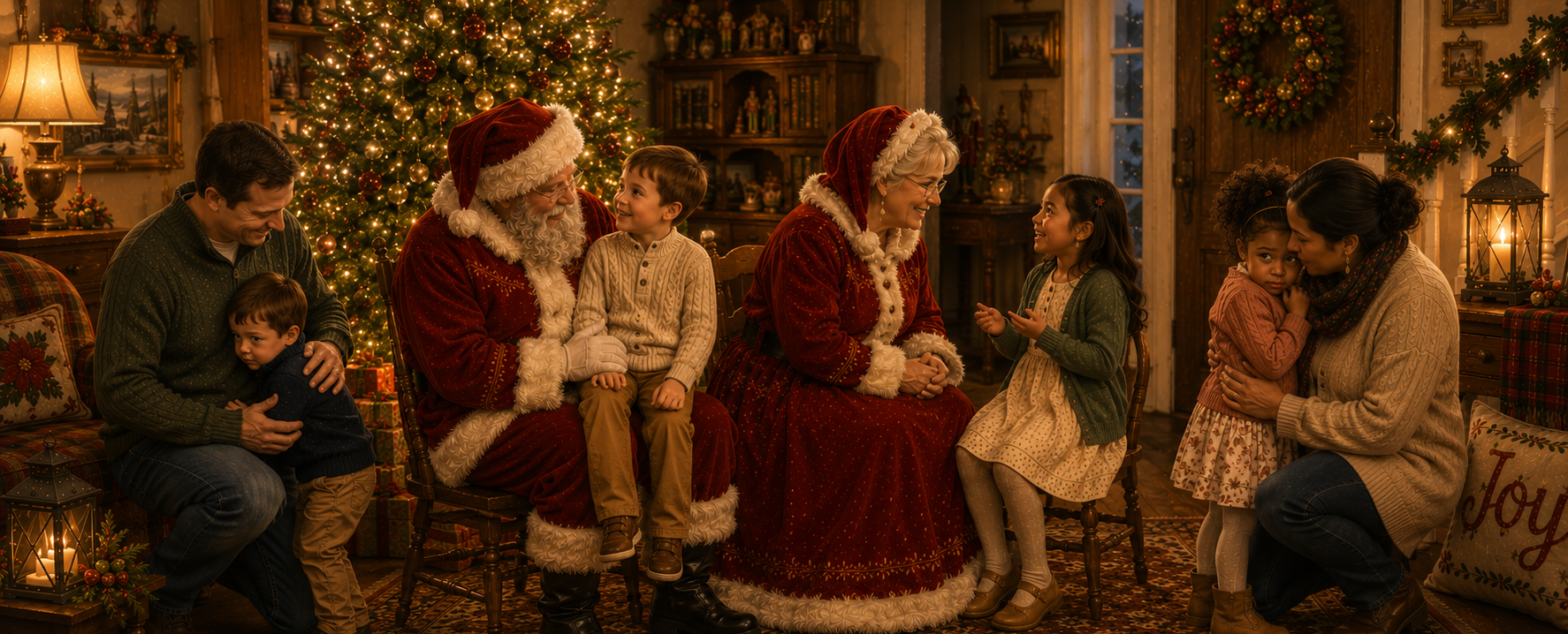 A child-led Santa experience