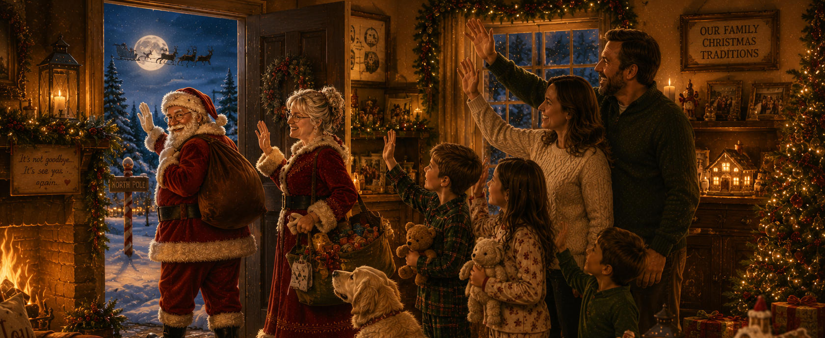 The tradition of Santa spans centuries